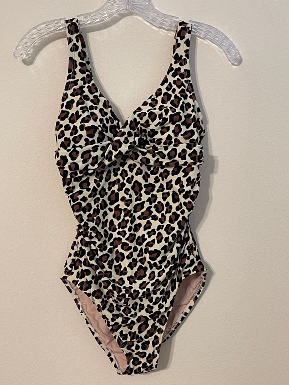 Kona Sol Leopard Print One-Piece Swimsuit